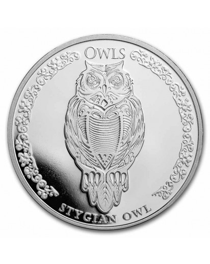 Tokelau 2024  STYGIAN  OWL  Silber 1 oz