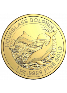 Australien 2024 HOURGLASS DOLPHIN - Delphin Gold 1 oz