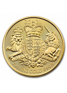 Großbritannien 2021  Royal Arms    1 oz Gold