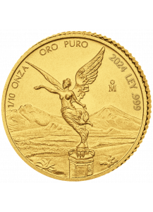 Mexiko  2024  Libertad   Gold 1/10 oz