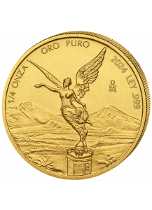 Mexiko 2024  Libertad Gold 1/4 oz